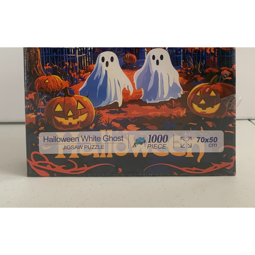 Halloween White Ghost 1000 Piece Jigsaw Puzzle 70x50 cm Brand New Sealed - Picture 6 of 6